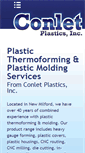 Mobile Screenshot of conletplastics.com